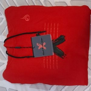 Ryderwear Men's Red Hoodie - Medium